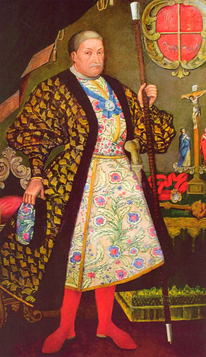 Д. Е. Ефремов. Копия с портрета 1752 г.