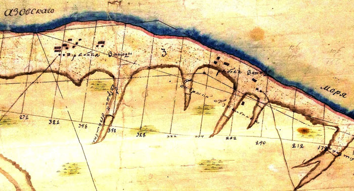 Стеф-Дар на карте Черкасского и Ростовского округов 1880 года