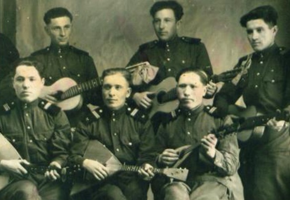 Марченко И.С. и однополчане